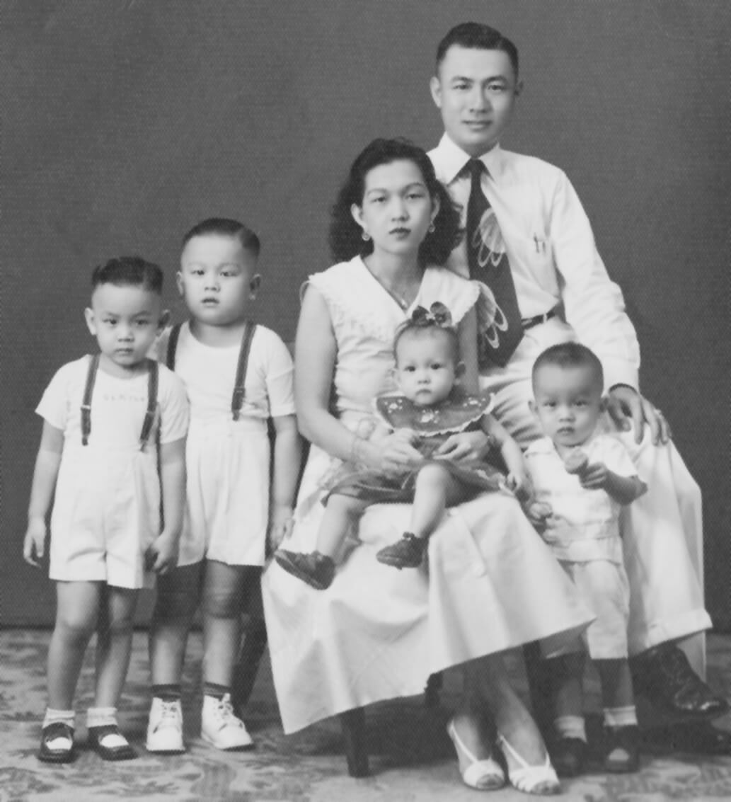 four kids