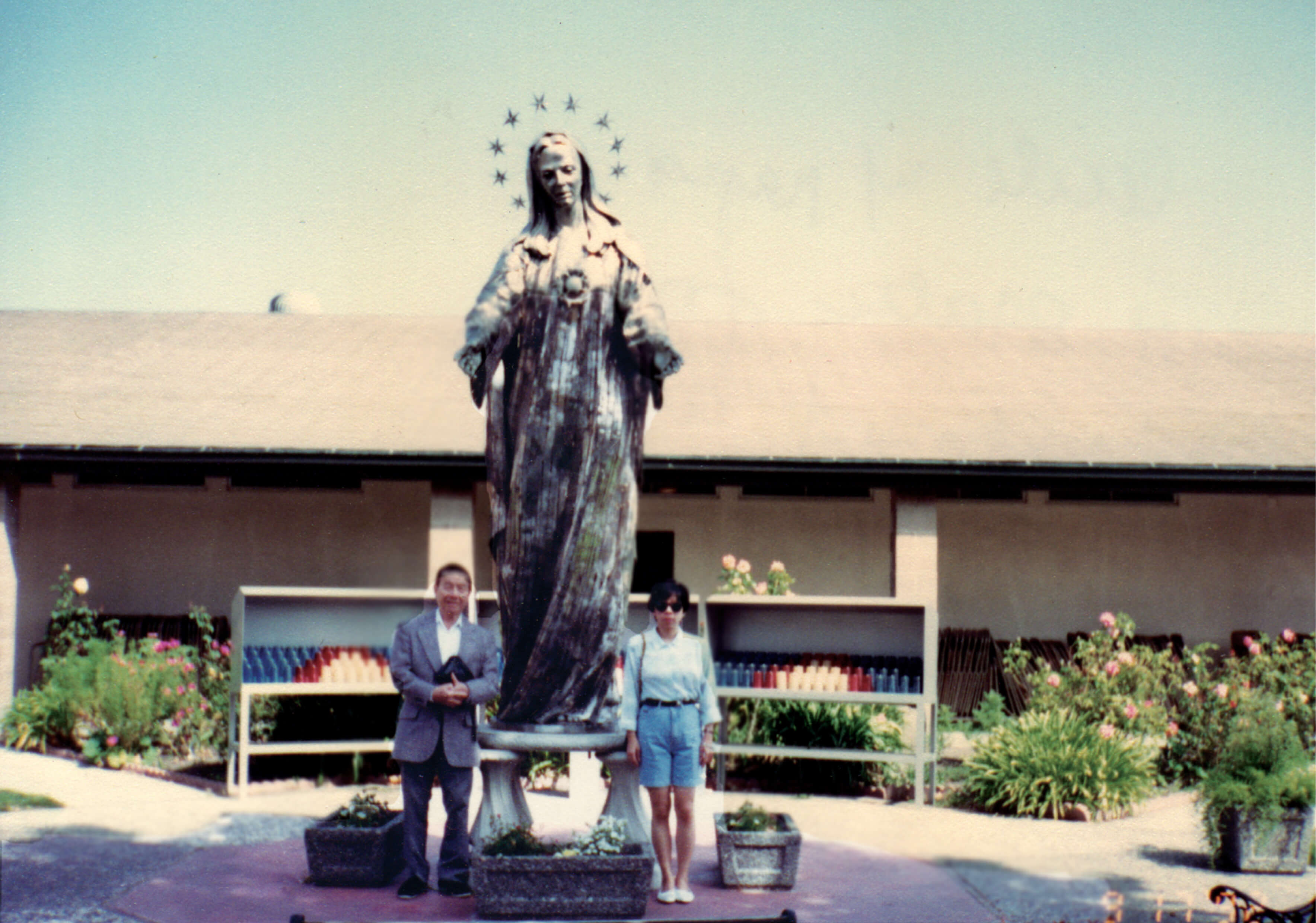 cecile and i in our lady of peace church